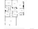 Detailed floor plan of main floor layout, showcasing dimensions of rooms and living spaces at 1658 Glade Gulch Rd, Castle Rock, CO 80104