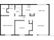 Floor plan showing two bedrooms, kitchen and living room at 1723 Robb St # 31, Lakewood, CO 80215