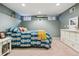 Cozy bedroom featuring neutral carpet, recessed lighting, and a white dresser at 3946 Perry St, Denver, CO 80212