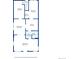 Detailed floor plan showcasing the layout of the home's first floor at 3946 Perry St, Denver, CO 80212