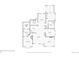 Detailed floor plan showcasing the layout of the property with labeled rooms and dimensions at 8595 Gold Peak Dr # A, Highlands Ranch, CO 80130