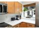 Kitchen corner with white countertops and small appliances at 1415 E 16Th Ave # 1/2, Denver, CO 80218