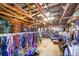 Functional tack room well-equipped with saddle racks, and equestrian gear for organized horse care at 6597 S State Highway 83, Franktown, CO 80116