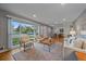Bright and spacious living room featuring large windows and hardwood floors at 6482 S Cedar St, Littleton, CO 80120