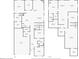 Detailed floor plan of the house showing layout of rooms on the first floor and basement at 18340 W 85Th Dr, Arvada, CO 80007