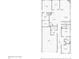 Detailed floor plan of the house showing layout of rooms on the first floor at 18340 W 85Th Dr, Arvada, CO 80007