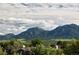 Scenic mountain view with green foothills and homes at 2938 Kalmia Ave # 6, Boulder, CO 80301