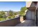 Balcony showcasing scenic mountain views and offering a relaxing outdoor space in a desirable location at 2938 Kalmia Ave # 6, Boulder, CO 80301