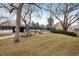 Landscaped courtyard with picnic table at 2938 Kalmia Ave # 6, Boulder, CO 80301