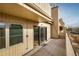Private deck with access from sliding glass doors at 2938 Kalmia Ave # 6, Boulder, CO 80301