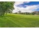 Expansive well-maintained grounds with mature trees and sunny skies on a great lawn at 14001 E Marina Dr # 211, Aurora, CO 80014