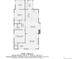 Main Floor Plan Showing Kitchen, Dining, and Living Room at 3532 N Vine St, Denver, CO 80205