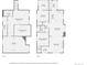 Detailed floor plan showcasing the layout of the house at 3532 N Vine St, Denver, CO 80205