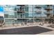 Building exterior with balconies and direct access to a community pool at 1700 Bassett St # 820, Denver, CO 80202