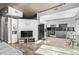 Bright condo featuring open floor plan, modern kitchen, and sleek, contemporary design at 1700 Bassett St # 820, Denver, CO 80202