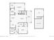 Detailed floor plan featuring room dimensions, including the primary bedroom, living room, kitchen, and loft at 18989 E Warren Dr # G303, Aurora, CO 80013