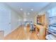Spacious basement featuring a work-from-home office setup and a guest bedroom at 2464 Remington Rd, Elizabeth, CO 80107