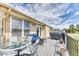 Outdoor dining set and grill on a spacious deck, great for entertaining with scenic views at 2464 Remington Rd, Elizabeth, CO 80107