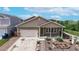 Aerial view of a lovely home with well-kept landscaping and charming curb appeal at 169 Westin Ave, Brighton, CO 80603
