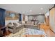 Comfortable living room featuring a sectional sofa, accent rug, and natural light from the windows at 255 Kiowa Pl, Boulder, CO 80303