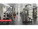 Fully-equipped gym with modern weightlifting machines and free weights, ensuring a comprehensive workout experience at 1700 Bassett St # 409, Denver, CO 80202
