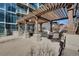 Relaxing patio with shaded seating is ideal for outdoor dining and relaxation at 1700 Bassett St # 409, Denver, CO 80202