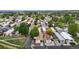 Bird's eye view of the community displaying the layout, tree coverage and neighborhood setting at 8509 Colorado Ct, Denver, CO 80229