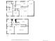 Two-story floor plan including 3 bedrooms and 2 baths at 4140 S Inca St, Englewood, CO 80110