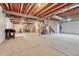 Spacious unfinished basement providing a blank canvas for your custom design at 8054 E 152Nd Dr, Thornton, CO 80602