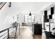 Open concept kitchen with island and modern cabinetry at 3408 W 17Th Ave, Denver, CO 80204