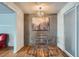 Small dining area with glass table and chairs at 7625 W 23Rd Pl, Lakewood, CO 80214