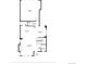 First floor plan including the kitchen, living room, garage, and dining room at 13713 Raritan Ln, Broomfield, CO 80023