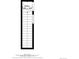 Floor plan image showcasing the layout of the third floor hall and stairs at 3927 N Cook St, Denver, CO 80205
