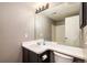 This bathroom features a toilet, sink, and a bathtub with shower at 8126 Gray Ct # 499, Arvada, CO 80003