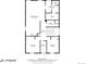 Second floor plan featuring bedrooms, bathrooms, a walk-in closet, laundry, and a utility room at 7961 E 131St Ave, Thornton, CO 80602