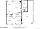 Detailed floor plan showcasing the layout of the main level, including kitchen, living, and dining areas at 7961 E 131St Ave, Thornton, CO 80602