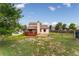 View of the backyard with a shed and deck at 9563 Milwaukee Ct, Thornton, CO 80229