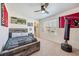 Spacious bedroom with a king-size bed, and a large window at 803 William Way, Brighton, CO 80603