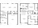 Two-story home floor plan, showing main and upper floor layouts at 803 William Way, Brighton, CO 80603