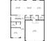 Two-story home floor plan; main floor has living room, kitchen, office, and garage at 803 William Way, Brighton, CO 80603