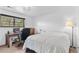 Functional bedroom with desk, chair, and closet space, ideal for study or relaxation at 1549 Dean Dr, Northglenn, CO 80233