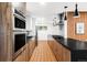 Gourmet kitchen with stainless steel appliances and sleek countertops at 1330 Olive St, Denver, CO 80220