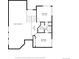 Floor plan of an upper level featuring two bedrooms, an open hall and two bathrooms at 1011 S Valentia St # 3, Denver, CO 80247