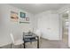 Office featuring a table, chairs, decor and a closet at 9080 Gale Blvd # 4, Thornton, CO 80260