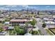 Urban aerial view featuring rooftops and Denver's skyline at 3031 W 20Th Ave, Denver, CO 80211