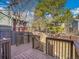 Wooden deck featuring stairs and railings at 8047 Lee Ct, Arvada, CO 80005