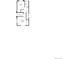Upstairs floor plan highlighting the bedroom and bathroom layouts at 13111 E 103Rd Pl, Commerce City, CO 80022
