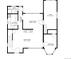 Detailed floor plan showcasing the layout of the house, including the living room, dining room, and kitchen at 911 Lincoln Pl, Boulder, CO 80302