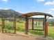 Informational signs and trail markers welcome visitors to explore this beautiful nature area with mountain views at 911 Lincoln Pl, Boulder, CO 80302