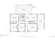 Detailed floor plan showcases layout with living room, dining room, kitchen, bedrooms, baths, sun room and garage at 11609 Fowler Dr, Northglenn, CO 80233
